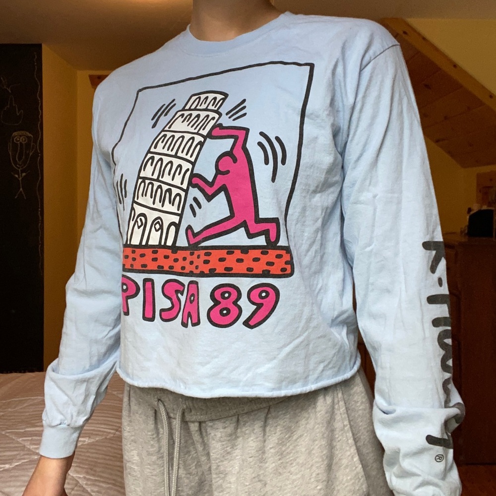Keith Haring crop top